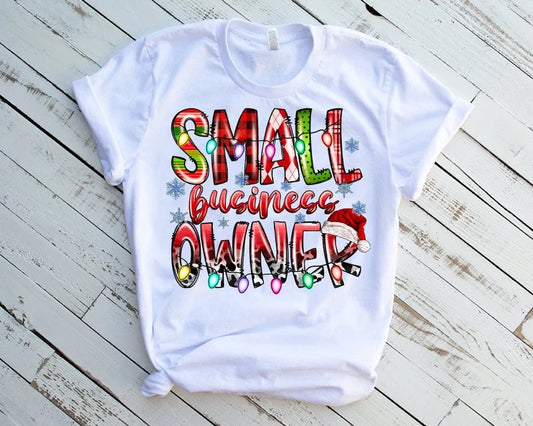 Christmas Small Business Owner DTF Transfer