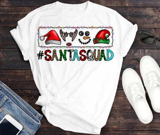Santa Squad DTF Transfer