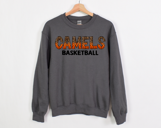 Leopard Mascot Basketball Font - DTF Transfer