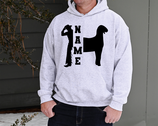 Personalized Cowboy Sheep - DTF Transfer