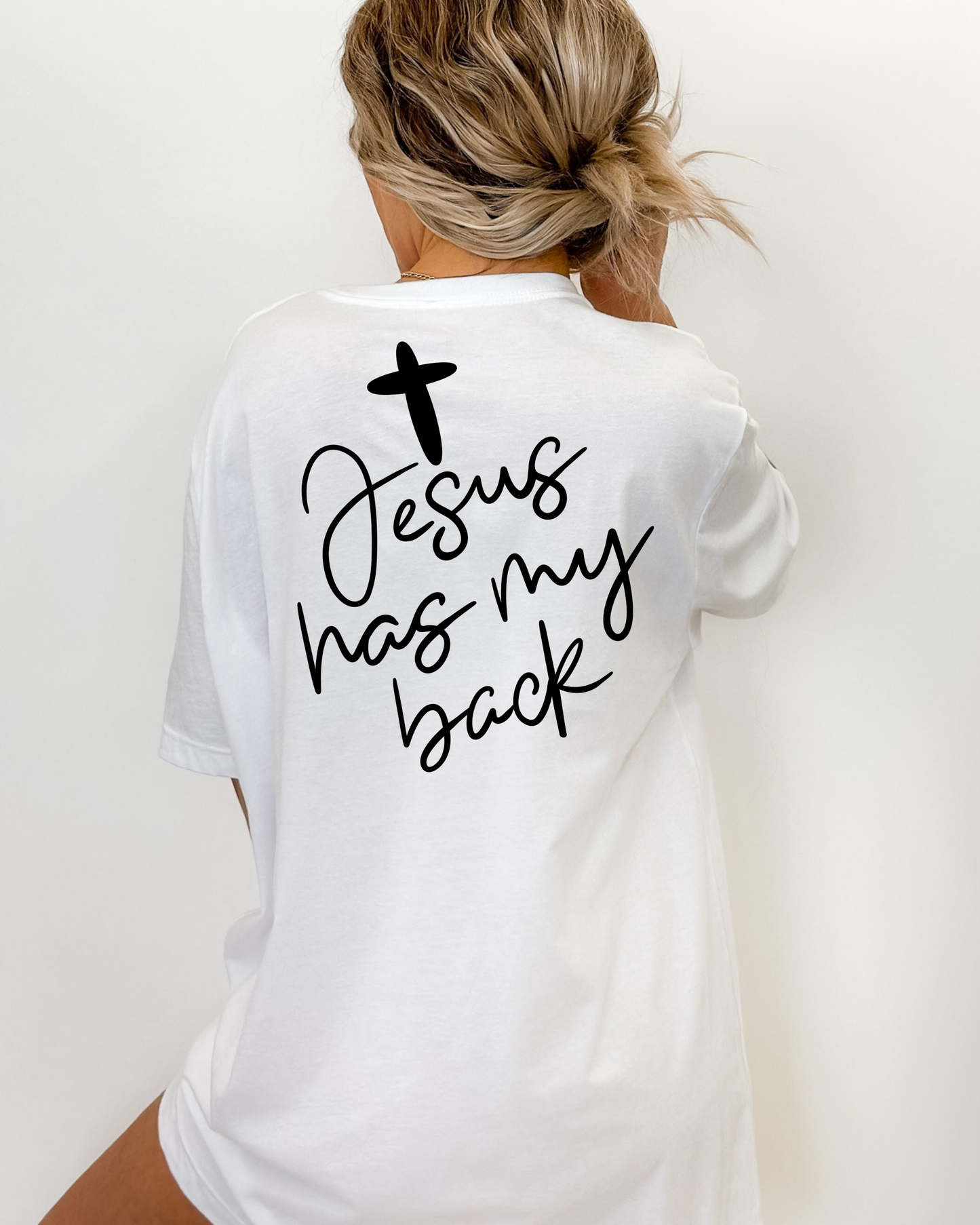 Jesus Has My back - DTF Transfer