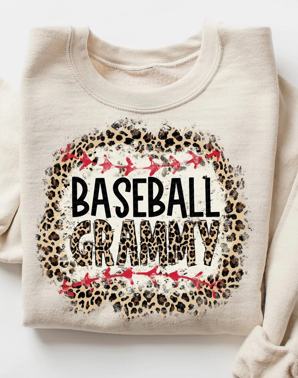 Leopard Baseball Grammy - DTF Transfer