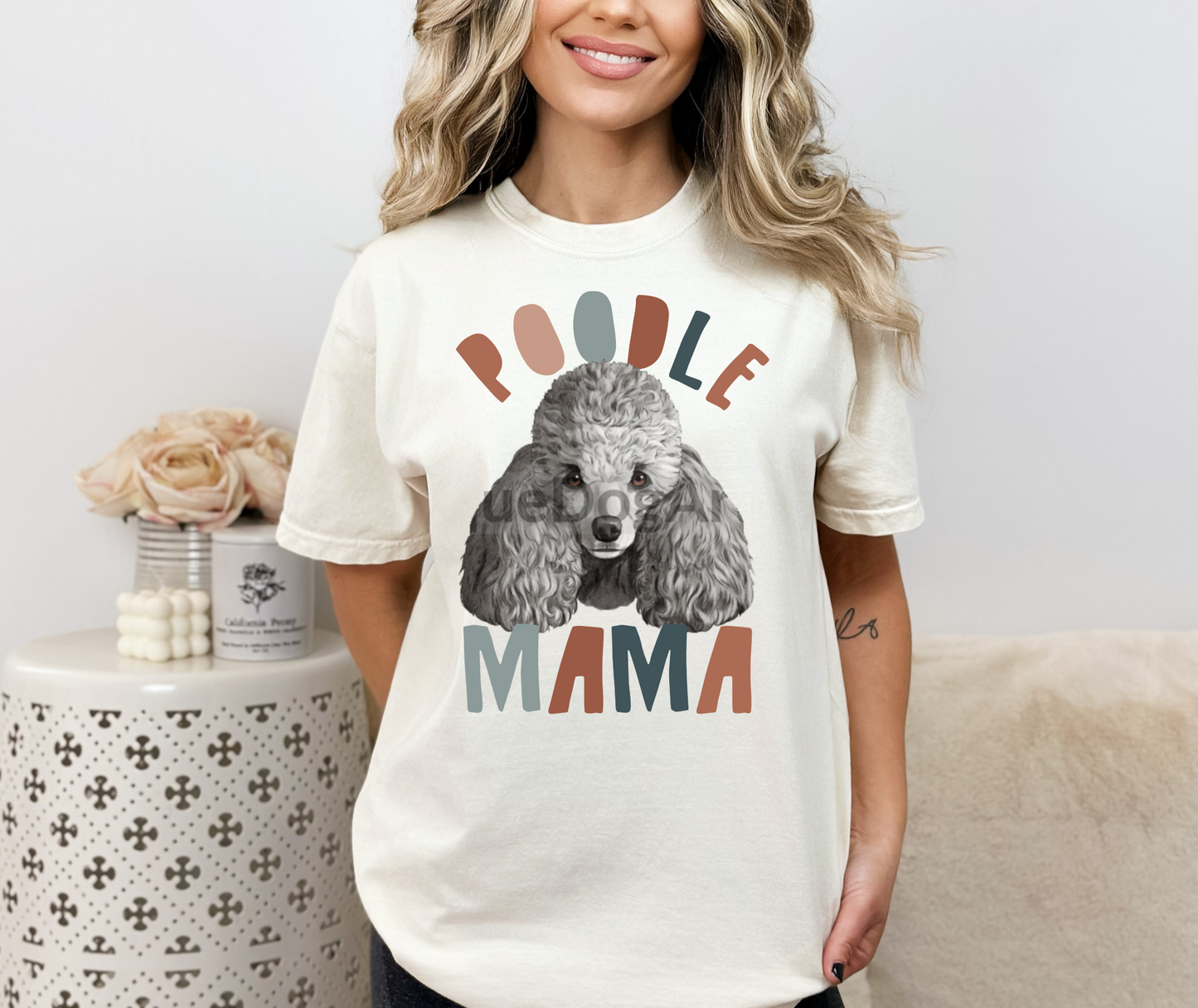 Poodle Mama DTF Transfer