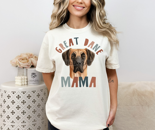 Great Dane Mama DTF Transfer