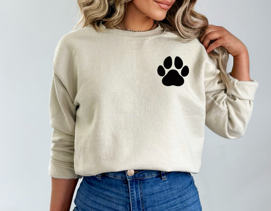 Black Paw Print - DTF Transfer