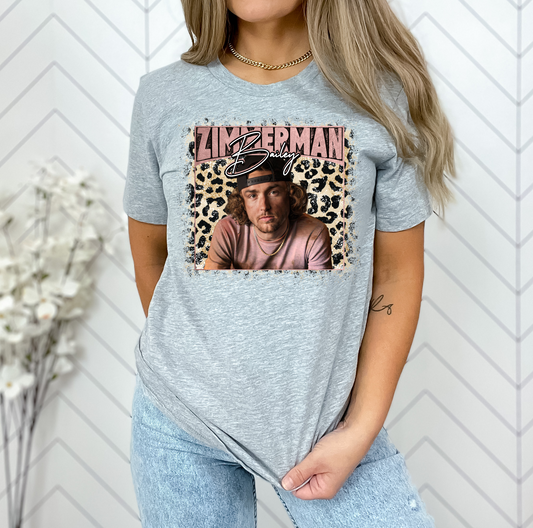 Leopard Bailey Zimmerman - DTF Transfer