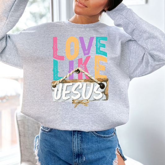 Rustic Love Like Jesus - DTF Transfer