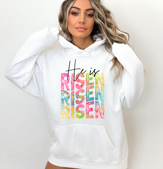 He is risen watercolor - DTF Transfer