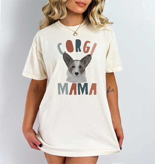 Tri Color Corgi 1 Mama DTF Transfer