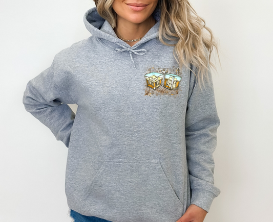 Pocket Leopard Whiskey Glasses - DTF Transfer