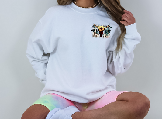 Pocket Leopard Bull Skull Horse - DTF Transfer