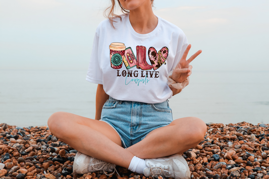 Long Live Cowgirls - DTF Transfer