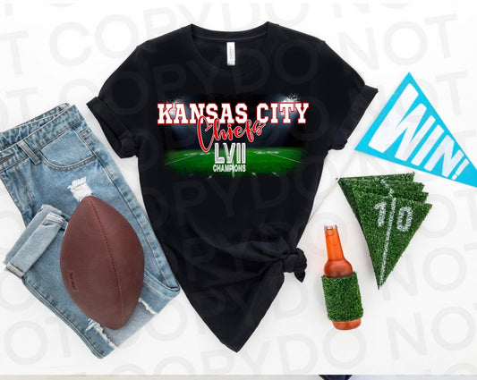 Kansas City Chiefs LVII Superbowl  DTF Transfer