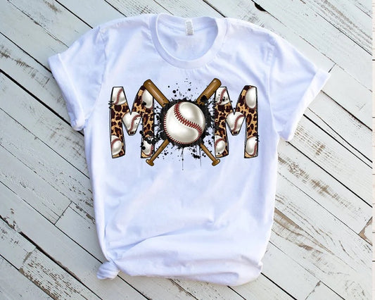 Mom Baseball Bats DTF Transfer