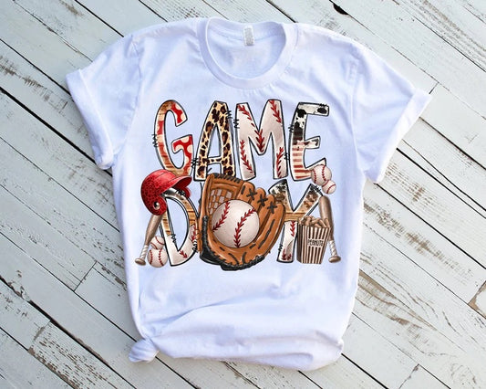 Game Day Baseball DTF Transfer