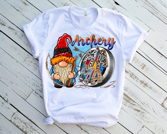 Archery Mama Gnome DTF Transfer