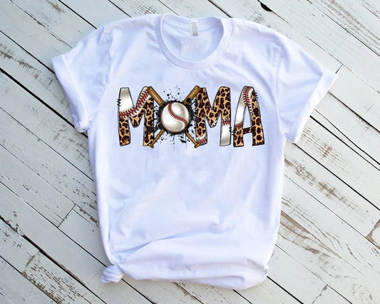 Mama Baseball Bat DTF Transfer