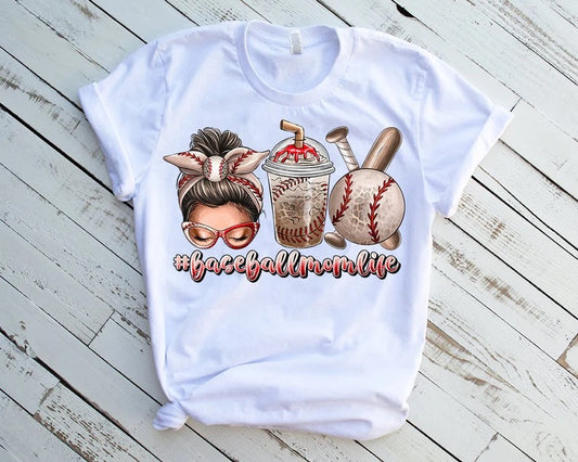 #baseballmomlife - DTF Transfer