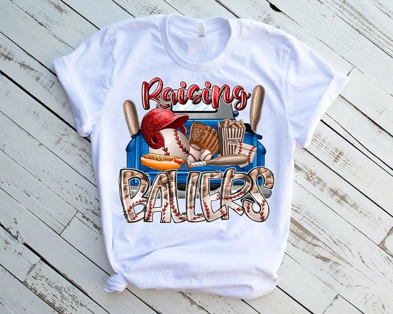 Raising Ballers Baseball Truck - DTF Transfer