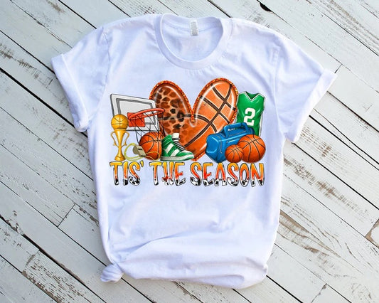 Tis The Season Basketball - DTF Transfer