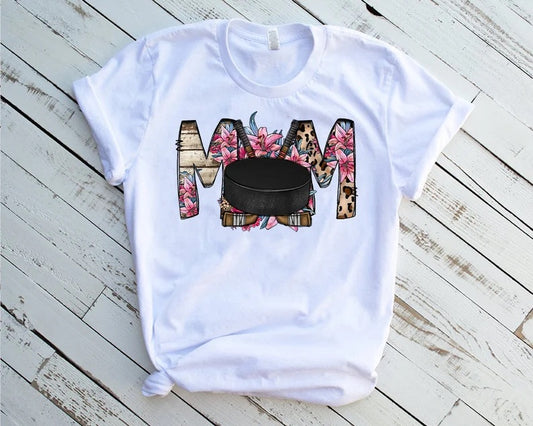 Western Floral Hockey Mom - DTF Transfer