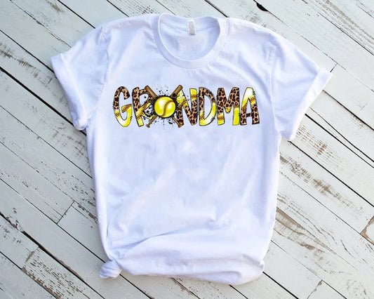 Softball Grandma - DTF Transfer