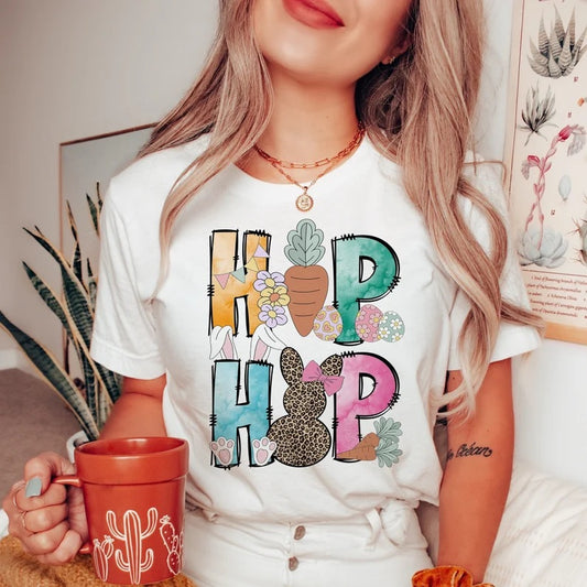 Hip Hop Easter Leopard Bunny - DTF Transfer