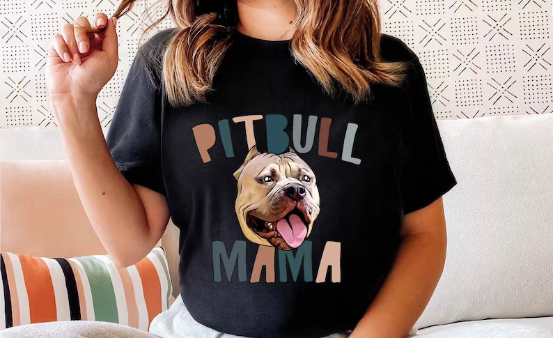 Pitbull Mama DTF Transfer