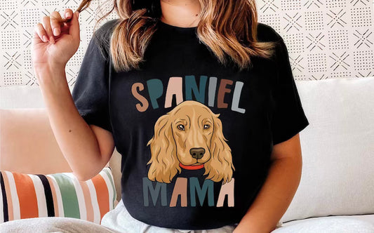Spaniel Mama DTF Transfer