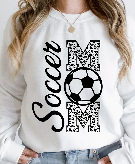 Leopard Soccer Mom - DTF Transfer