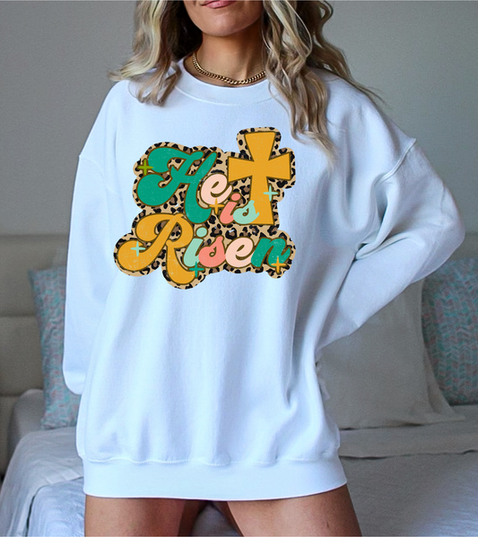 Leopard He is Risen - DTF Transfer