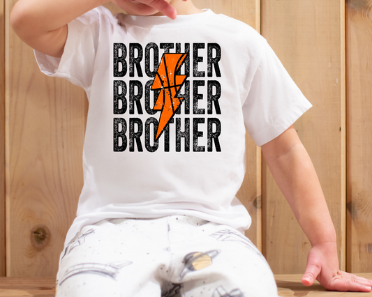 Brother Repeat basketball Lightning Bolt