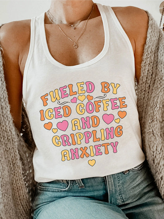 Fueled By Iced Coffee - DTF Transfer