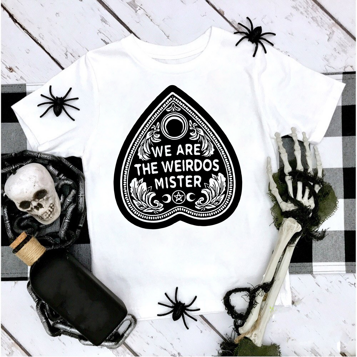 Black We Are The Weirdos Mister DTF Transfer