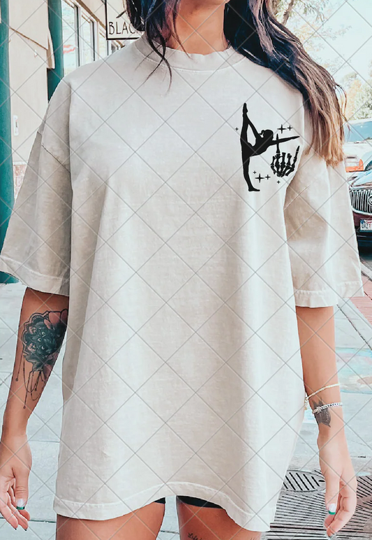 Black Dance Pocket DTF Transfer