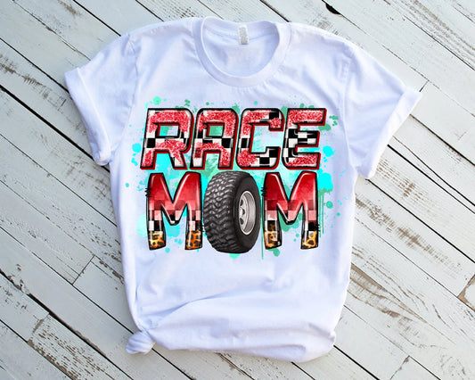 Race Mom Tire - DTF Transfer