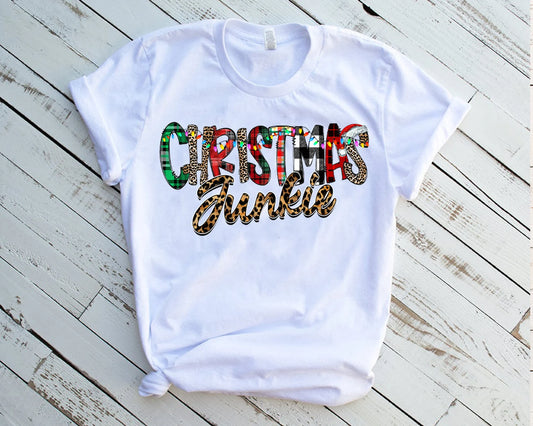Christmas Junkie DTF Transfer