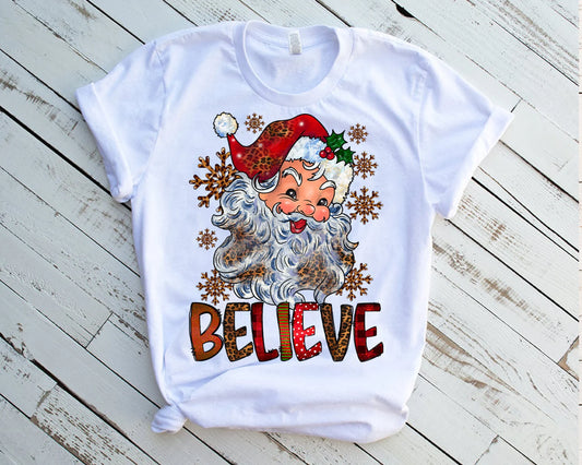 Believe Santa DTF Transfer