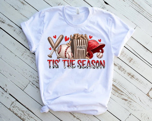 Tis The Season Baseball DTF Transfer