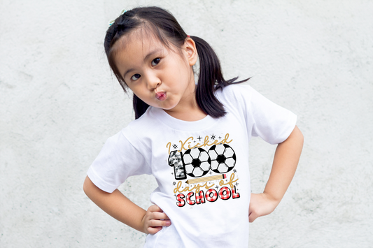 I kicked a 100 days of school DTF Transfer