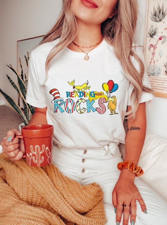 Reading Rocks DTF Transfer