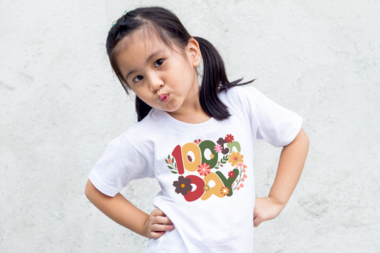 100th Day DTF Transfer