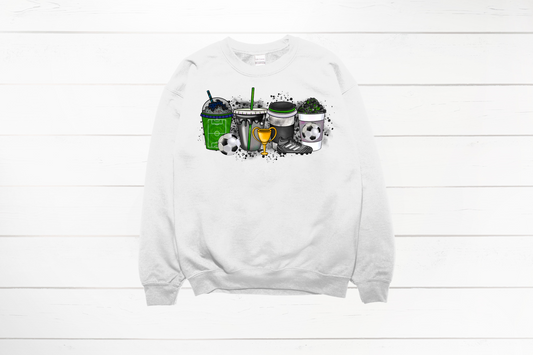 Soccer Coffee DTF Transfer